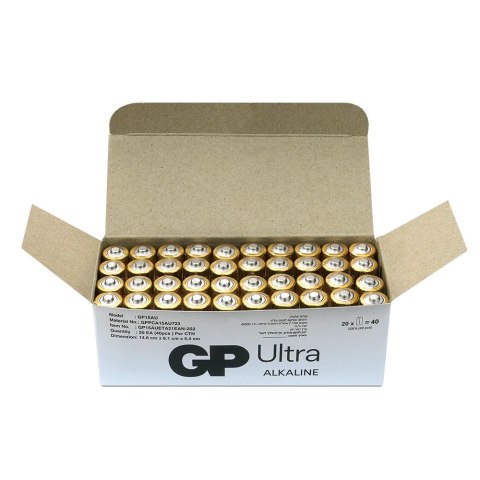 GP Battery Baterie alkaliczne LR6/AA GP ULTRA 40szt. (G-TECH)