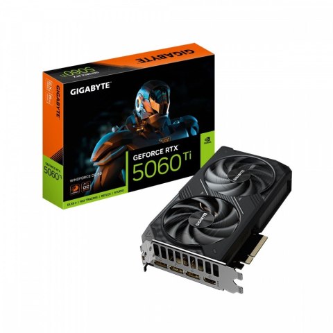Gigabyte Karta graficzna GeForce RTX 5060 Ti WINDFORCE OC 8G 128BIT GDDR7 HDMI/3DP