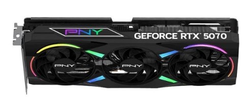 PNY Karta graficzna GeForce RTX5070 OC ARGB 3F 12GB 192-bit 672GB/s