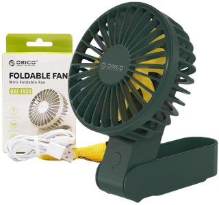 Wentylator przenośny Orico GXZ-F833 USB-C zielony