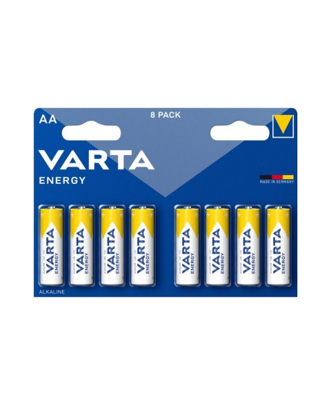 BATERIE ALKALICZNE VARTA R6 (AA) ENERGY 8szt