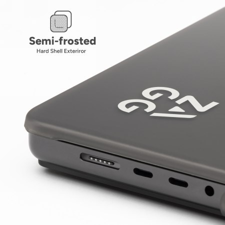 ZAGG Hardshell - obudowa ochronna do MacBook Pro 14" M1 / M2 / M3 / M4 / M5 (smoke)