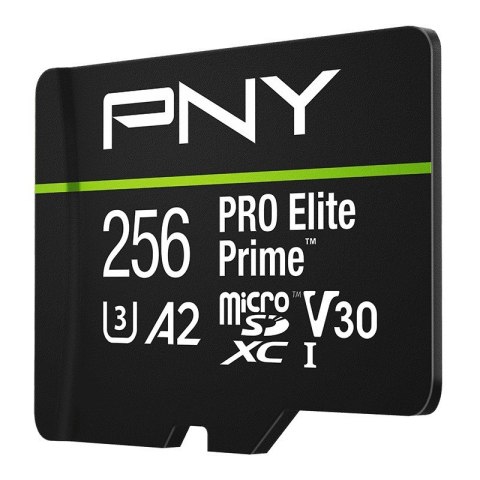 PNY Karta pamięci microSDXC Elite Prime 256GB + adapter SD