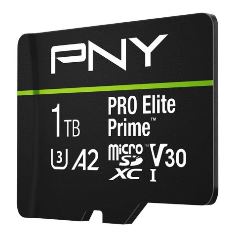 PNY Karta pamięci microSDXC Elite Prime 1TB + adapter SD