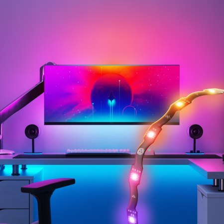 Nanoleaf 4D PC Screen Mirror Lightstrip - system inteligentnego podświetlenia monitora do 32" (2,5 m)