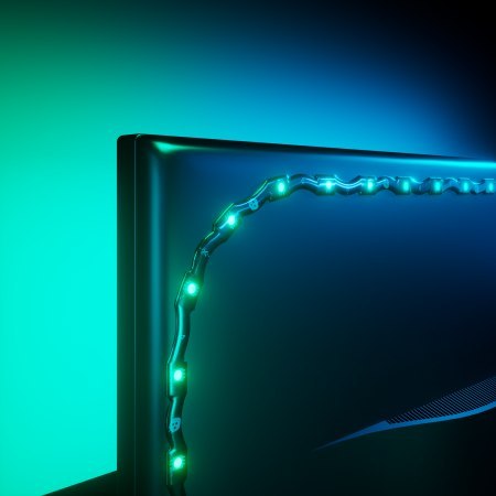 Nanoleaf 4D PC Screen Mirror Lightstrip - system inteligentnego podświetlenia monitora do 32" (2,5 m)