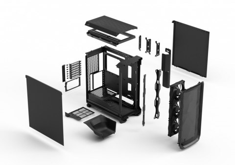 Fractal Design Obudowa Meshify 3 Black Solid