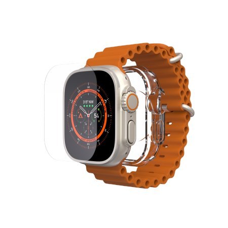 ZAGG InvisibleShield Flex 360 bundle - obudowa ochronna oraz folia ochronna do Apple Watch Ultra 1-3 (49mm)