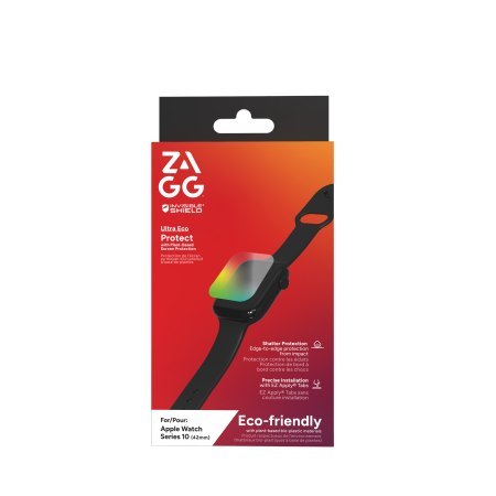 ZAGG InvisibleShield Ultra Eco - folia ochronna do Apple Watch serii 10-11 (42mm)