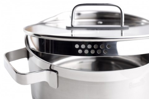 Berretti Garnek z pokrywą 24 cm MISTRAL 5,5 L BR-7344