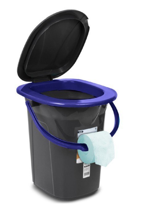 GreenBlue Toaleta turystyczna GB320BB czarno-granatowa