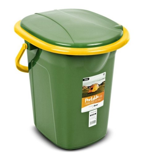 GreenBlue Toaleta turystyczna GB320GO ciemnozielono-pomarańczowa