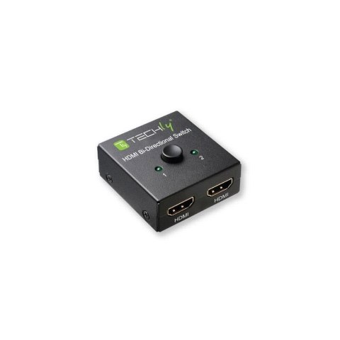 Przełącznik Techly HDMI 2x1 lub 1x2 4K*60Hz 2-Portowy Dwukierunkowy