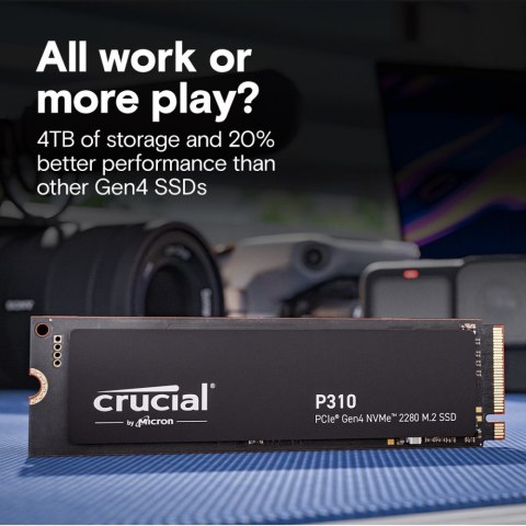 Crucial Dysk SSD P310 4TB M.2 NVMe PCIe 4.0 2280 7100/6000