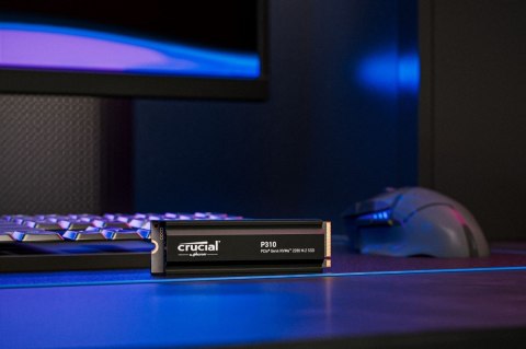 Crucial Dysk SSD P310 4TB M.2 NVMe PCIe 4.0 2280 radiator