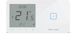 Przewodowy włącznik światła poj. z regulatorem pokojowym czarny WSR-01ML Tech Sterowniki