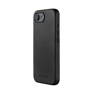 Mujjo Full Leather Case - etui skórzane do iPhone 16e / 17e kompatybilne z Magsafe (black)