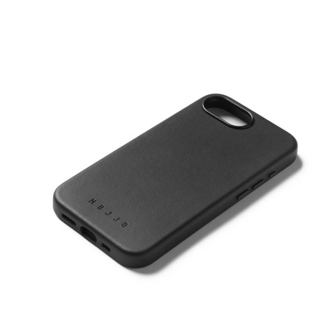 Mujjo Full Leather Case - etui skórzane do iPhone 16e / 17e kompatybilne z Magsafe (black)