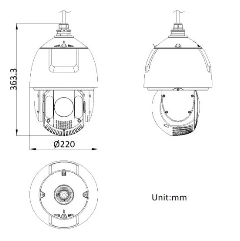 KAMERA IP PTZ HIKVISION DS-2DE7A825IW-AEB(T5) PL