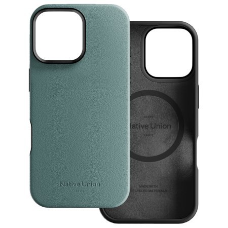 Native Union Active Case - etui do iPhone 16 Pro Max kompatybilne z MagSafe (slate green)