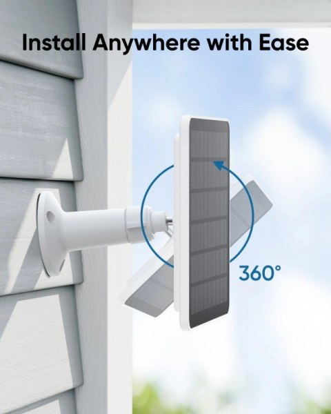Anker Panel solarny Eufy 3W do kamer EufyCam 2, EufyCam 2 Pro, EufyCam 2C, EufyCam 2C Pro, EufyCam S330, SolocamS230