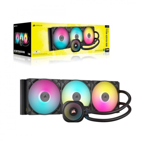 Corsair Chłodzenie wodne iCUE LINK TITAN 420 RX RGB AIO 420mm
