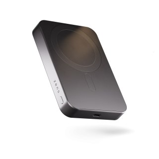 ZENS Slim Qi2 Aluminium Powerbank - magnetyczny powerbank 10000 mAh kompatybilny z MagSafe i Qi2 (black)