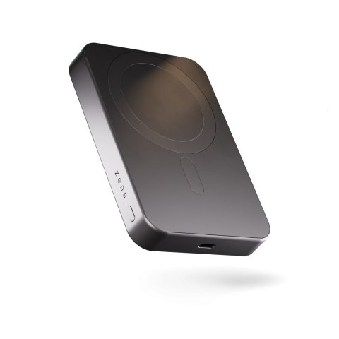 ZENS Slim Qi2 Aluminium Powerbank - magnetyczny powerbank 10000 mAh kompatybilny z MagSafe i Qi2 (black)