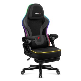 Fotel gamingowy Huzaro Force 4.6 RGB Black Mesh
