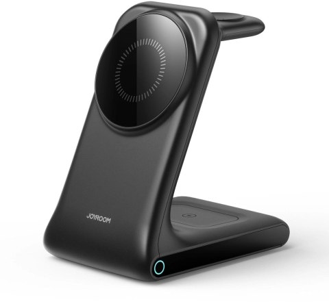 Ładowarka bezprzewodowa Joyroom JR-W15 3 w 1 stacja ładująca z MagSafe - czarna