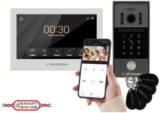 Wideodomofon REVIZOOM RM-T273HD WHITE/RC-212HD-CK1