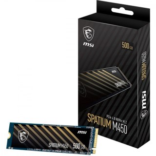 MSI Dysk SSD SPATIUM M450 500GB M.2 PCIe 4.0 3600/2300MB/s