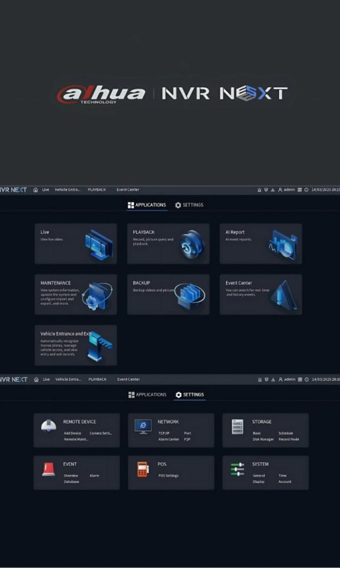REJESTRATOR IP DAHUA NVR5208-EI