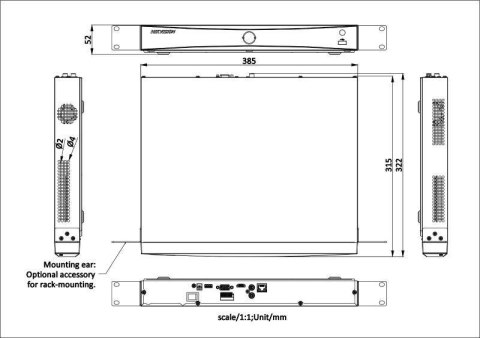 Rejestrator IP Hikvision DS-7632NXI-K2(D)