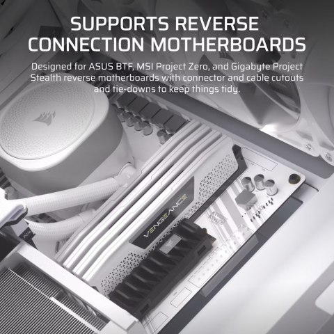 Corsair Obudowa FRAME 4000D RS White Mid Tower ATX