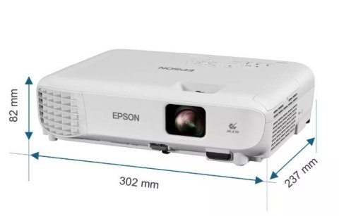 Epson Projektor EB-W53 3LCD/WXGA/4000L/16k:1/HDMI