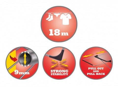 Lamart Suszarka uniwersalna MEXO LT8102 powierzchnia 18 metrów