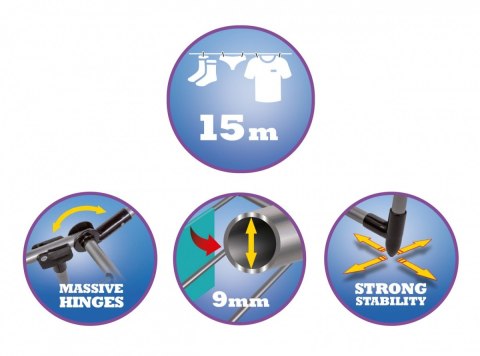 Lamart Suszarka uniwersalna ZIKR LT8104 powierzchnia 15 metrów