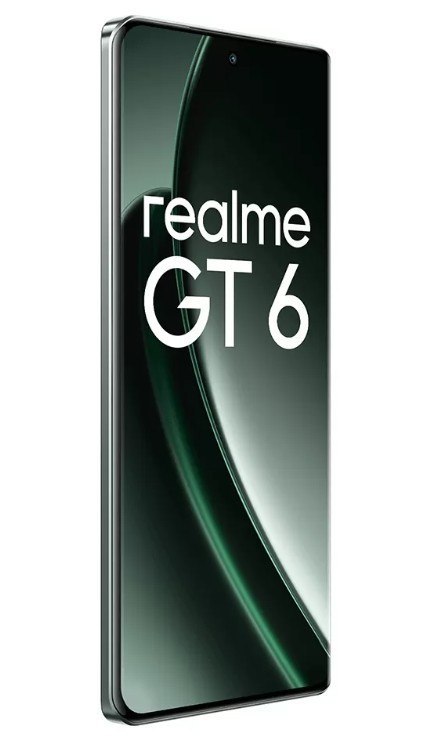 REALME Smartfon Realme GT6 512GB 16GB Razor Green RMX3851
