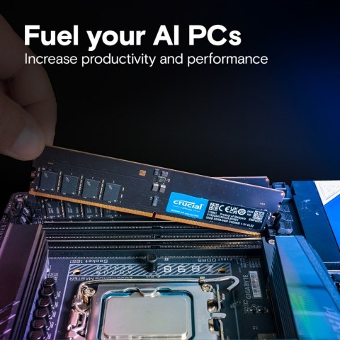Crucial Pamięć DDR5 32GB/6400 CL52 CUDIMM