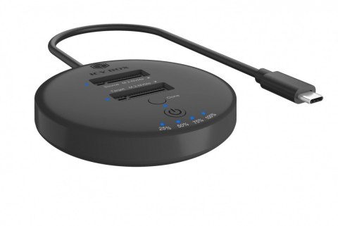 IcyBox Stacja klonująca+dockująca dla 2xNVMe M.2SSD IB-1612MCL-C31