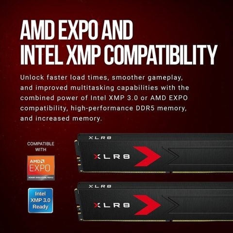 PNY Pamięć DDR5 64GB (2x32) 6000 C30