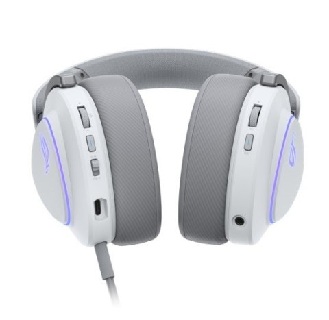 Asus Słuchawki ROG Delta II Wireless 2.4GHz/BT/3.5 Białe
