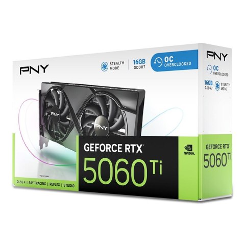 PNY Karta graficzna GeForce RTX 5060 Ti 16GB OC VCG5060T16DFXPB1-O