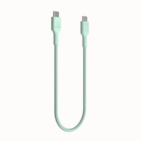 KABEL USB-C / USB-C Greencell PowerStream 30cm PD 100W zielony w oplocie