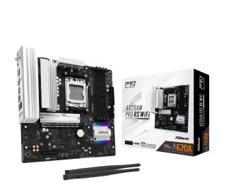 ASRock Płyta główna A620AM PRO RS WIFI AM5 4DDR5 HDMI/DP M.2 mATX