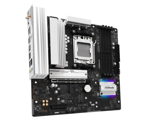 ASRock Płyta główna A620AM PRO RS WIFI AM5 4DDR5 HDMI/DP M.2 mATX