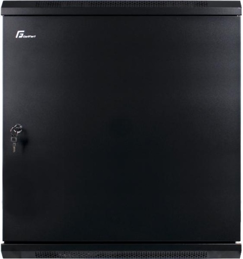 SZAFA RACK GETFORT 19 CALI 12U 600X450 WISZĄCA DRZWI STALOWE