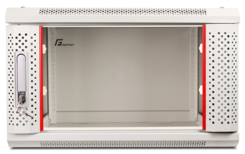 SZAFA RACK GETFORT 19 CALI 6U 600X450 WISZĄCA SZARA