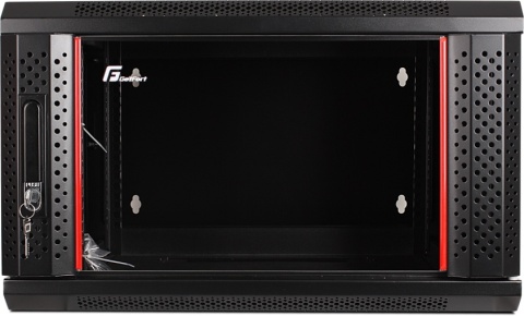 SZAFA RACK GETFORT 19 CALI 6U 600X550 WISZĄCA DWUSEKCYJNA